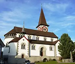 Die Kirche Maria Hilf in Haslen