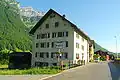 Dorfeingang von Haslen