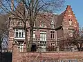 Herrenhaus in der rue Albert Vanderhaeghen