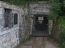 Der Hauptstollen im Ortsteil Brandach