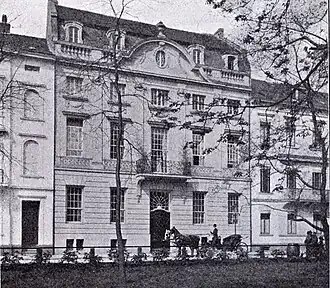 Vorgängerbau Jägerhofstraße 22 von Otto March, vor 1904