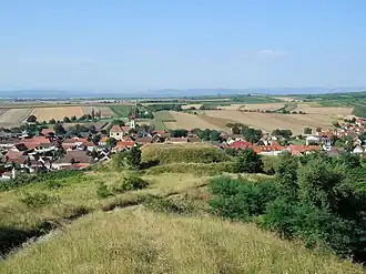 Blick vom Hausberg auf Großriedenthal