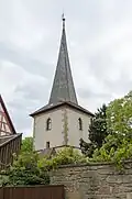 Die Kirche in Erbshausen
