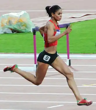 Hayat Lambarki bei den Olympischen Sommerspielen 2012 in London