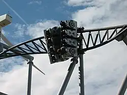 Heartline-Roll bei Typhoon im Bobbejaanland