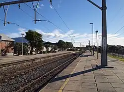 Der Bahnhof Heathfield (Blick in Richtung Kapstadt)