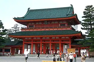 Haupttor des Heian-jingū