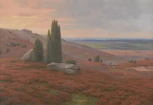 Heidelandschaft bei Wilsede (1912)