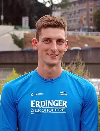 Florian Angert beim HeidelbergMan 2015