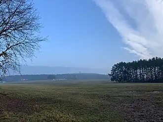 Kolberg, Blick vom Wohnplatz Kolberger Ablage