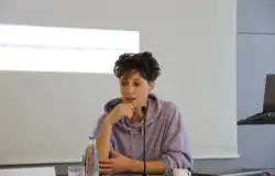 Heidi Süß an der Akademie für Politische Bildung in Tutzing