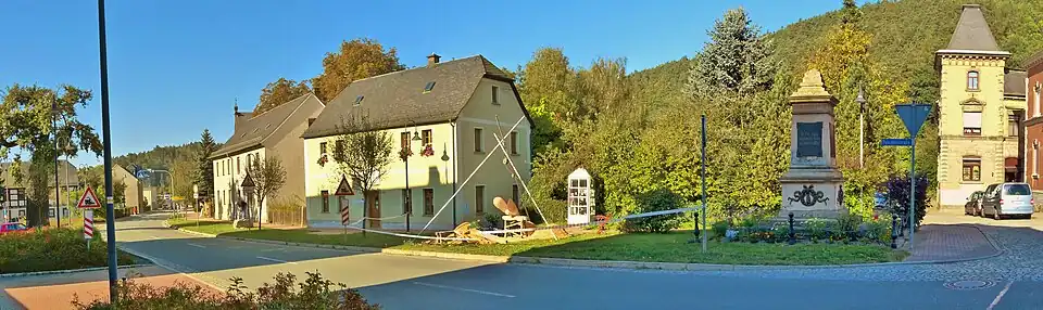 Stadteiche, Heimatmuseum und Kriegerdenkmal