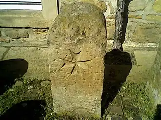 Mittelalterlicher Grenzstein