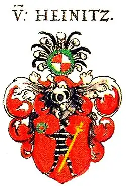 Wappen in Siebmachers Wappenbuch von 1605