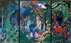 Melusine, Triptychon, um&nbsp;1910