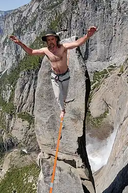 Heinz Zak, Highline, Lost Arrow, El Capitan, Yosemite, USA