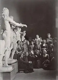 Helga Ancher an der Kunstakademiets Kunstskole for Kvinder.