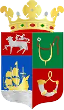 Wappen des Ortes Hellevoetsluis