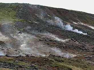 Fumarolen am Hengill