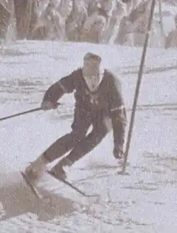 Helmut Schranz bei seinem Sieg in Poiana Brașov