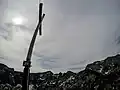 Hennenkopf, Gipfelkreuz