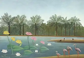 Die Flamingos (Henri Rousseau)