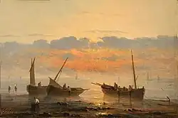 Seelandschaft am Morgen