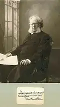 Henrik Ibsen. Kabinettbild von Gustav Borgen, 1898