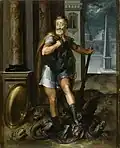 Heinrich IV. als Herkules, der die Hydra von Lernae tötet, um 1600