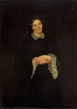 Porträt der Mutter des Künstlers, 1853
