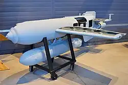 Museumsexemplar eine Henschel HS 293 Gleitbombe