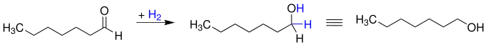 Synthese von 1-Heptanol