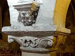 Kapitell im nördlichen Mittelschiff