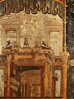 Fresko aus Herculaneum