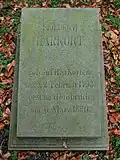 Grabstein für Friedrich Harkort († 1880)