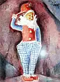 Clown. 1935