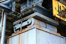 Lager mit zwei Rollen