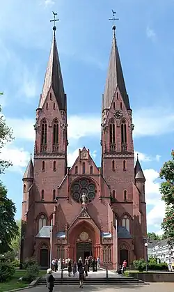 Außenansicht der St.-Marien-Kirche