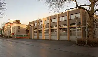 Die Feuer- und Rettungswache 2 im Stadtteil Wanne