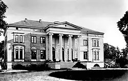 Herrenhaus in Tüschow um 1858