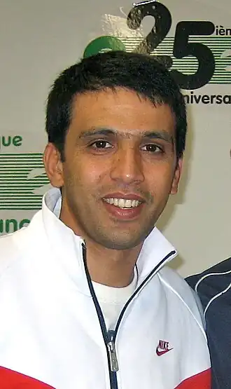 Hicham El Guerrouj, 2000 Olympiazweiter, errang diesmal Gold über 1500 und 5000&nbsp;Meter