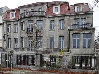 Rekonstruierte Fassade der Griechischen Botschaft