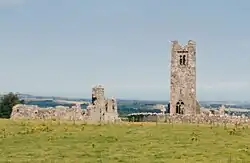 Ruinen der Klosterkirche auf dem Hill of Slane