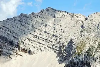 Die Hintere Bachofenspitze von Südwesten