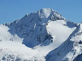 Hinterem Spiegelkogel von Norden mit Spiegelferner