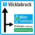 13a groß: Vorwegweiser