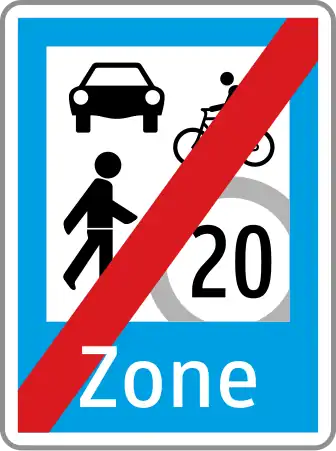 §53 9f: Ende einer Begegnungszone