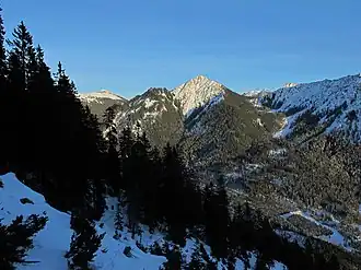 Hirschbichel (Hirschbühel) von Westen