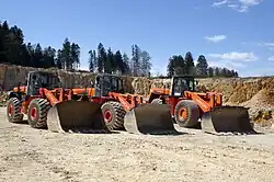 Hitachi Radlader ZW330, ZW370 und ZW550