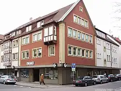 Das ehemalige Möbelhaus Bierstorfer (1949)